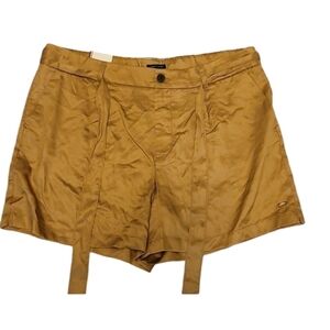 Tommy Hilfiger sz 18 brown tie waist pants new with tags WS47